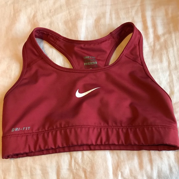 Nike Other - Dark red/maroon Nike Sports bra size S